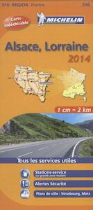 516 Alsace, Lorraine 2014 - (ISBN 9782067191631)