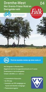 Drenthe-west 4 Drenthe-West - (ISBN 9789028724440)