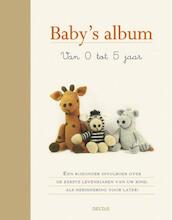 Baby's album van 0 tot 5 jaar - Annabel Morganan (ISBN 9789044730081)