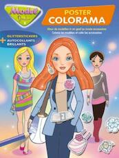 Model Studio Poster colorama met glitterstickers - (ISBN 9789044729238)