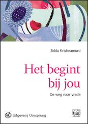 Het begint bij jou - grote letter uitgave - Jiddu Krishnamurti (ISBN 9789461011688)