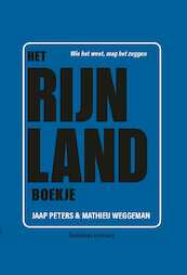 Het Rijnland-boekje - Jaap Peters, Mathieu Weggeman (ISBN 9789047010487)