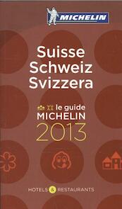 Suisse Schweiz Svizzera De Rode Michelingids 2013 - (ISBN 9782067178892)