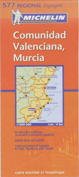 Comunidad Valenciana, Murcia - (ISBN 9782061007617)