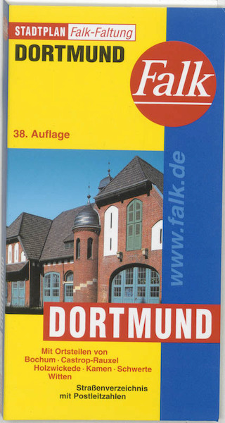 Dortmund plattegrond - (ISBN 9783884451137)