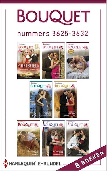 Bouquet e-bundel nummers 3625-3632 - Trish Morey, Kim Lawrence, Kate Hewitt, Elizabeth Power, Jennie Lucas, Maggie Cox, Lynn Raye Harris, Jennifer Hayward (ISBN 9789402512625)