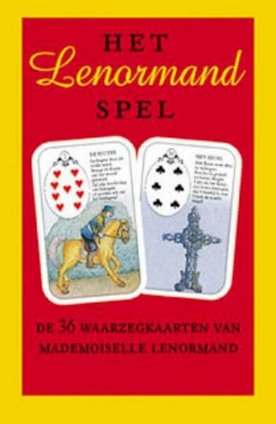 Het Lenormand spel - (ISBN 9789063784997)