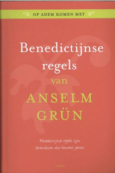 Benedictijnse regels - Anselm Grun (ISBN 9789058772176)