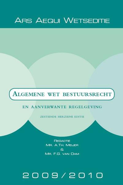 Algemene wet bestuursrecht 2009/2010 - (ISBN 9789069168135)