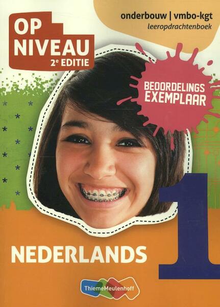 Op niveau 1 vmbo-kgt - Jacqueline Buhler, Hanneke Luth-van den Berg, Geertje Plug, Rob van Veen (ISBN 9789006628340)