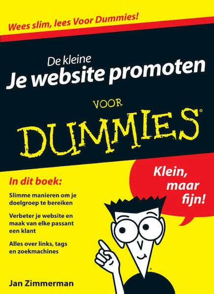 De kleine je website promoten voor dummies - Jan Zimmerman (ISBN 9789043025447)