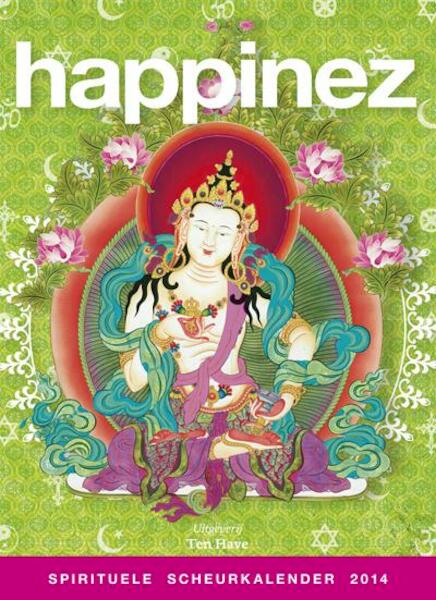 Happinez spirituele scheurkalender 2014 - George Hulskramer (ISBN 9789025903022)