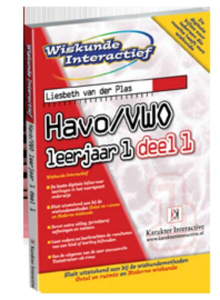 Wiskunde Interactief Havo/vwo leerjaar 1 1 - Liesbeth van der Plas (ISBN 9789061127222)