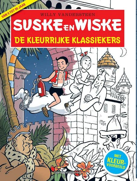 Kleur eens een strip met Suske en Wiske - Willy Vandersteen (ISBN 9789002261190)