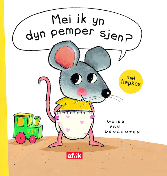 Mei ik yn dyn pemper sjen? - Guido van Genechten (ISBN 9789492176851)