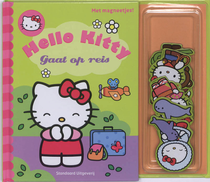 Hello Kitty Gaat op reis magneetboekje - (ISBN 9789002241123)