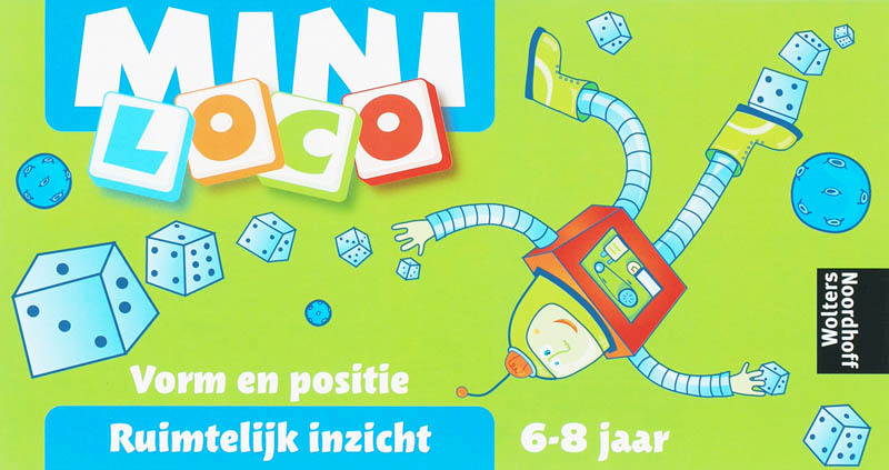 Mini Loco 6-8 jaar Ruimtelijk inzicht - (ISBN 9789001589172)